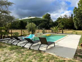 Villa de 3 chambres avec piscine privee jardin clos et wifi a Saint Christoly de Blaye